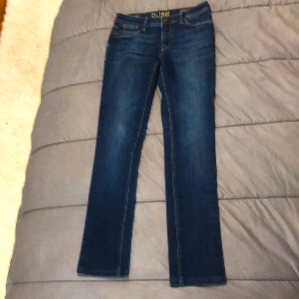 DL1961 Grace High Rise Straight Jeans